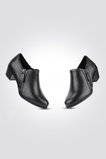 LADY COMFORT - נעל עקב סגורה בצבע שחור - MASHBIR//365
