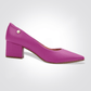 LADY COMFORT - נעל עקב שפיץ בצבע סגול - MASHBIR//365 - 1
