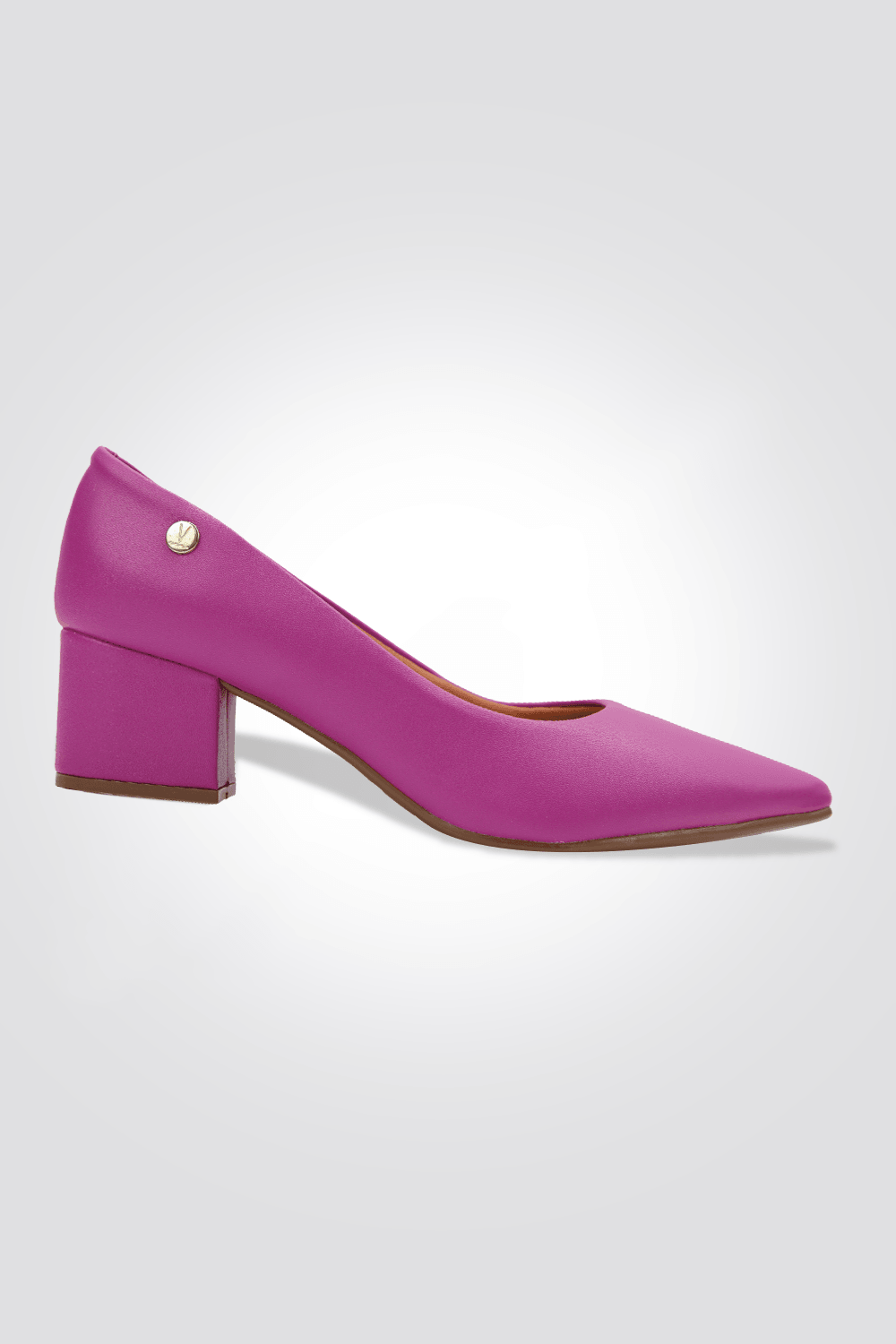 LADY COMFORT - נעל עקב שפיץ בצבע סגול - MASHBIR//365