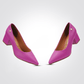 LADY COMFORT - נעל עקב שפיץ בצבע סגול - MASHBIR//365 - 4