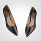 LADY COMFORT - נעל עקב שפיץ בצבע שחור - MASHBIR//365 - 3