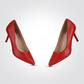 KENNETH COLE - נעל עקב STILETTO HEEL בצבע אדום - MASHBIR//365 - 3