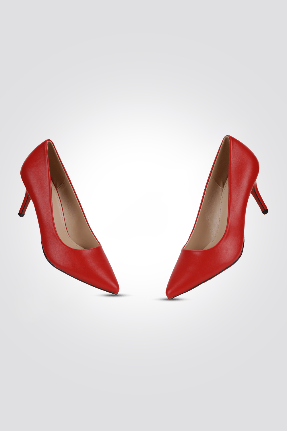 KENNETH COLE - נעל עקב STILETTO HEEL בצבע אדום - MASHBIR//365