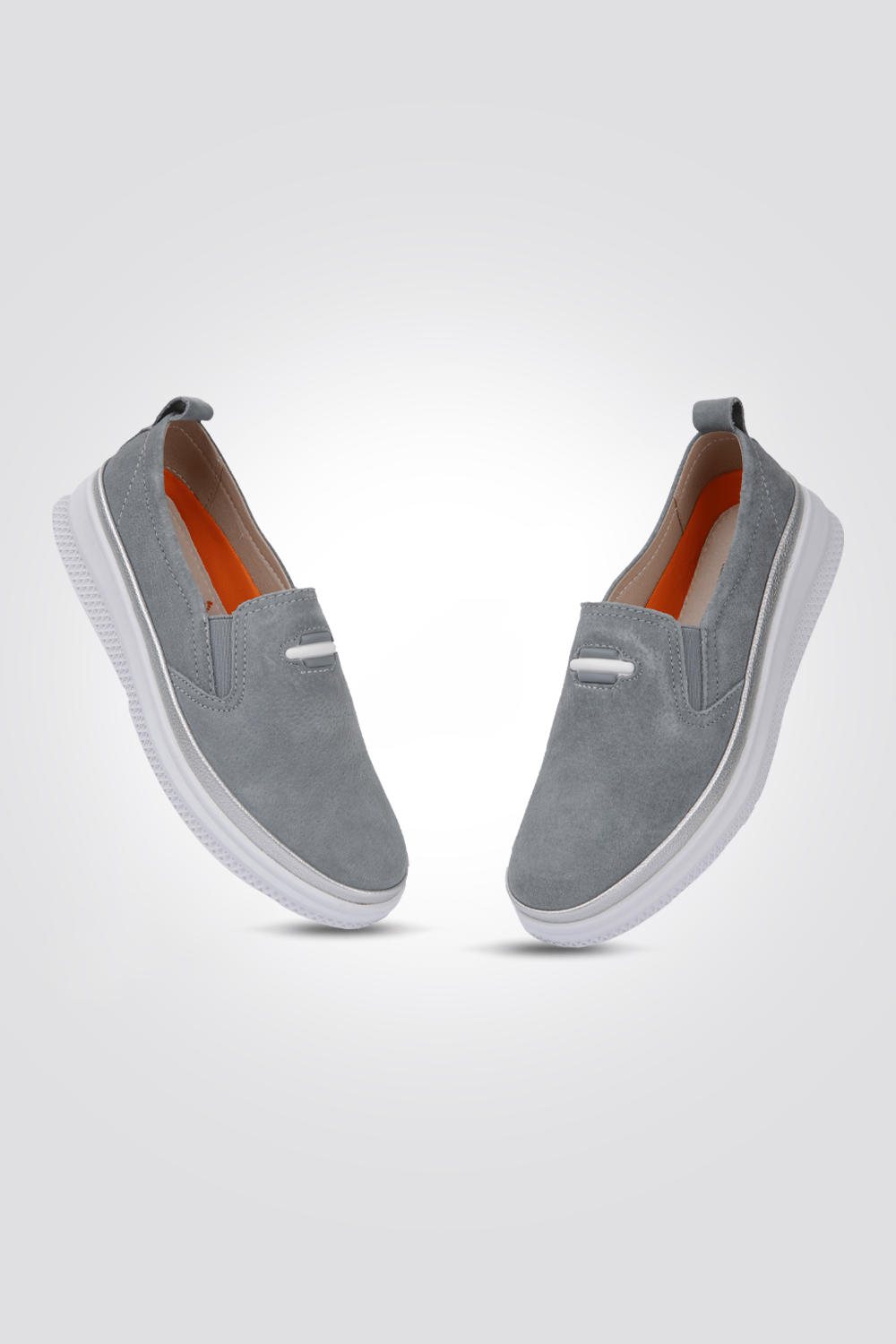 LADY COMFORT - נעל נוחות לנשים בצבע אפור - MASHBIR//365