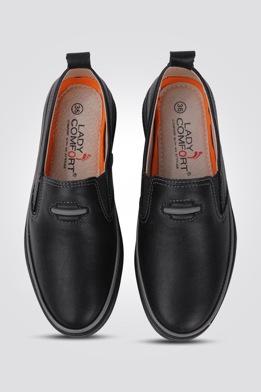 LADY COMFORT - נעל נוחות לנשים בצבע שחור - MASHBIR//365