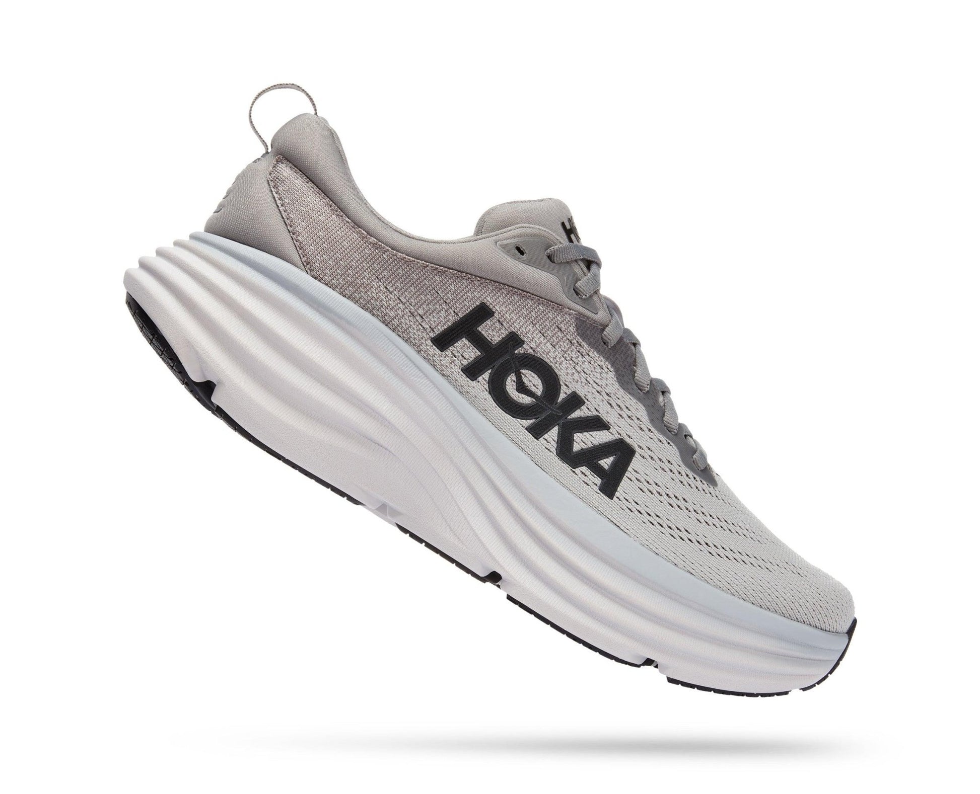 HOKA - נעל ריצה לגבר BONDI 8 X-WIDE בצבע אפור - MASHBIR//365