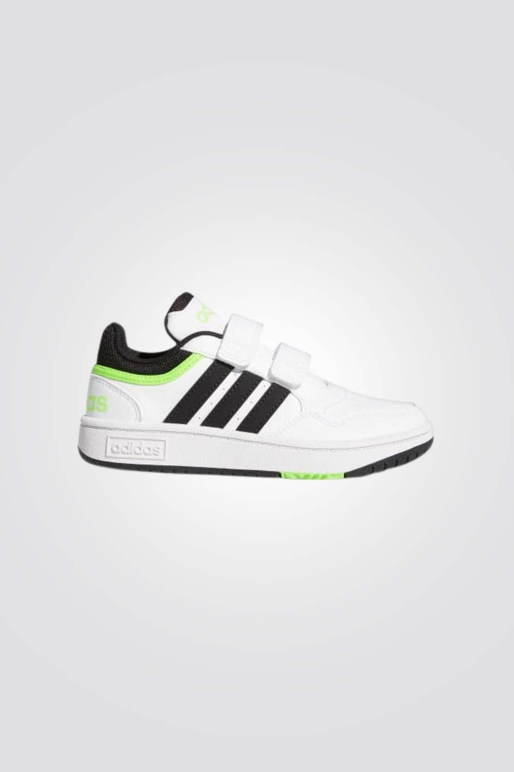 ADIDAS - נעל ספורט לילדים HOOPS 3.0 CF C בצבע לבן - MASHBIR//365