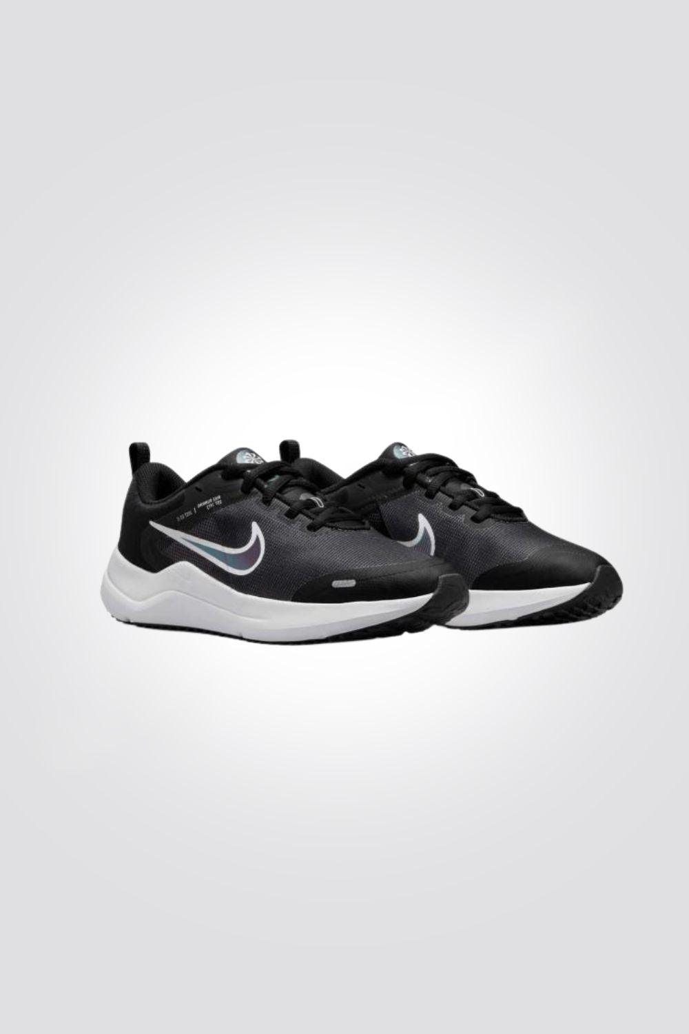 NIKE - נעל ספורט לנוער Downshifter 12 צבע שחור - MASHBIR//365