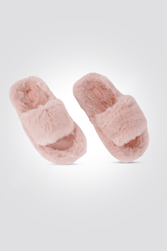 KENNETH COLE - נעלי בית פרוותיות לנשים בצבע ורוד - MASHBIR//365