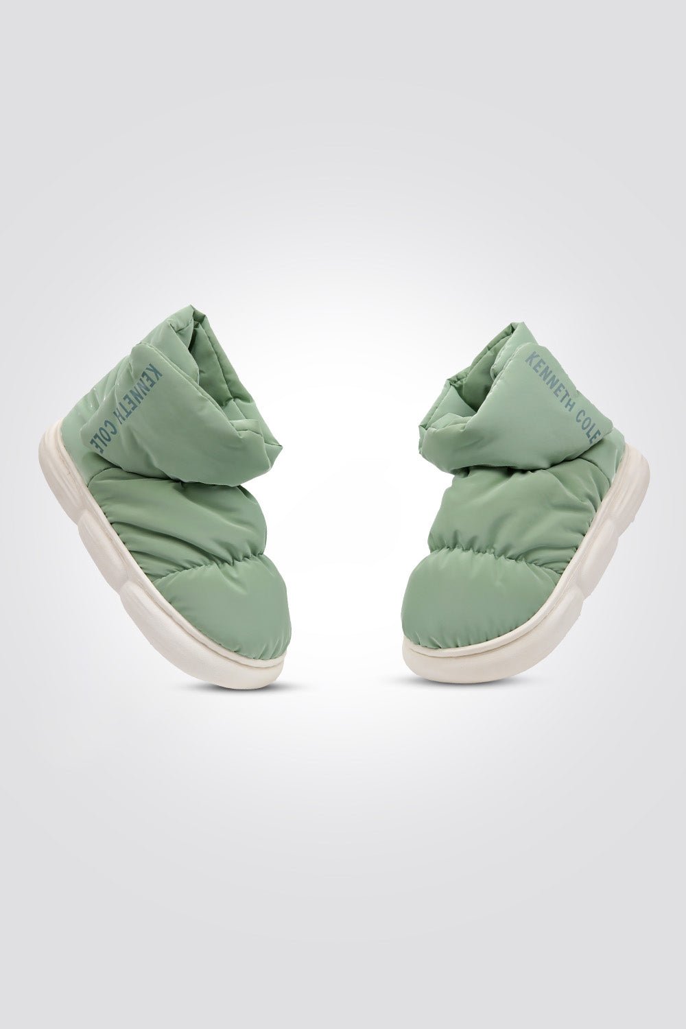 KENNETH COLE - נעלי בית גבוהות לנשים בצבע ירוק - MASHBIR//365