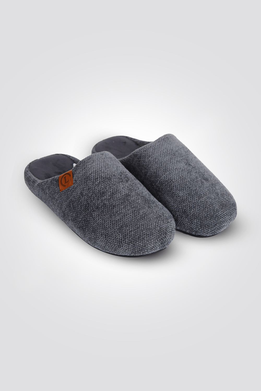 LADY COMFORT - נעלי בית לגברים בצבע אפור - MASHBIR//365
