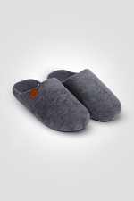 LADY COMFORT - נעלי בית לגברים בצבע אפור - MASHBIR//365