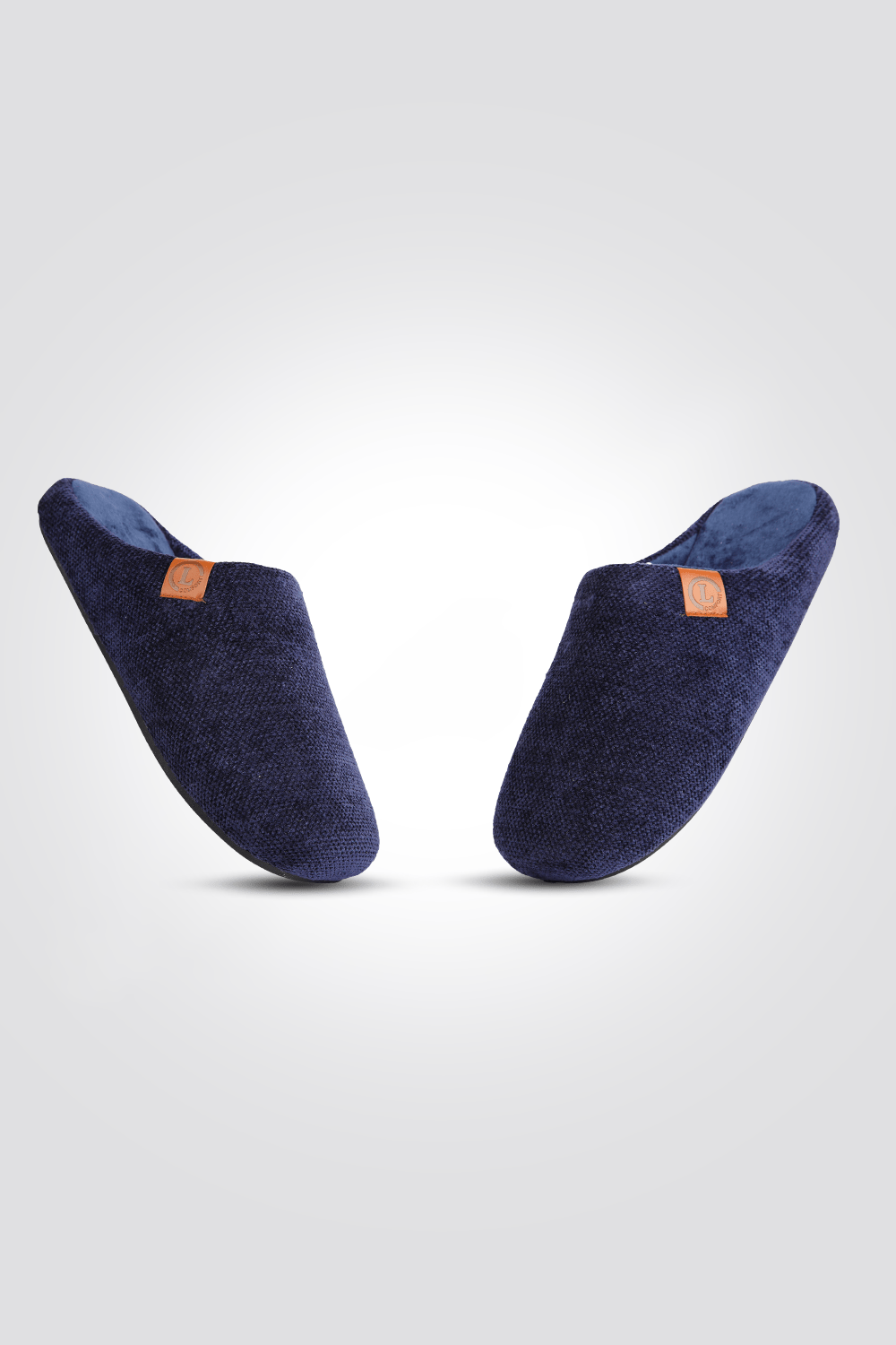 LADY COMFORT - נעלי בית לגברים בצבע כחול כהה - MASHBIR//365