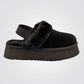 SEVENTYNINE - נעלי בית לנשים דגם אמור בצבע שחור - MASHBIR//365 - 1
