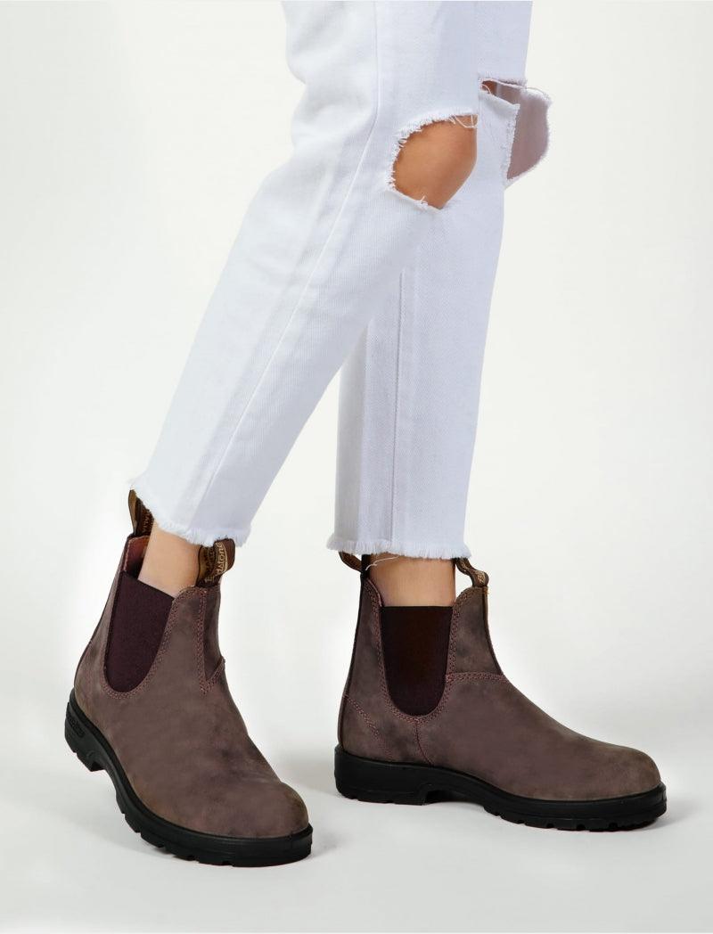 BLUNDSTONE - נעלי בלנדסטון לנשים 585 חום רסטיק - MASHBIR//365