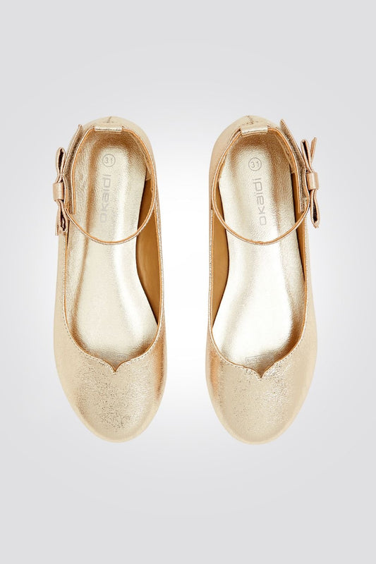 OKAIDI - נעלי בובה ילדות בצבע זהב - MASHBIR//365