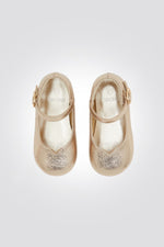 OBAIBI - נעלי בובה לתינוקות בצבע זהב - MASHBIR//365