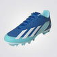 ADIDAS - נעלי כדורגל לגברים X CRAZYFAST.4 FLEXIBLE GROUND בצבע תכלת ולבן - MASHBIR//365 - 3
