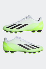 ADIDAS - נעלי כדורגל X CRAZYFAST בצבע לבן לגברים - MASHBIR//365