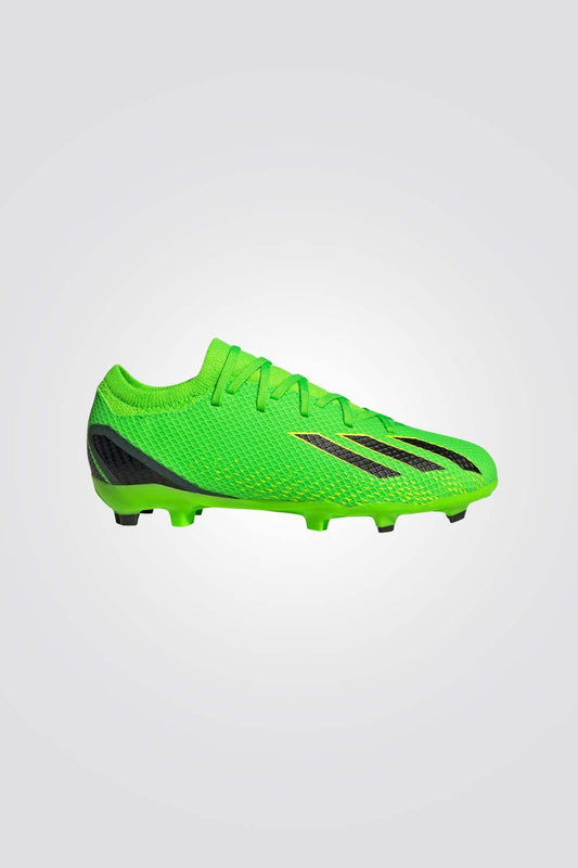 ADIDAS - נעלי כדורגל X SPEEDPORTAL.3 FG J בצבע ירוק - MASHBIR//365