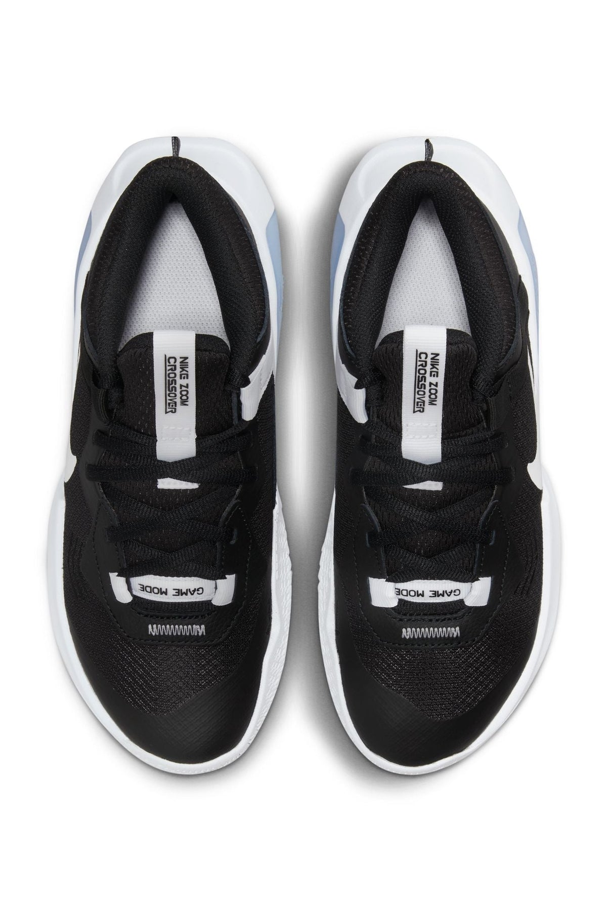 NIKE - נעלי כדורסל לנוער Air Zoom Crossover בצבע שחור ולבן - MASHBIR//365