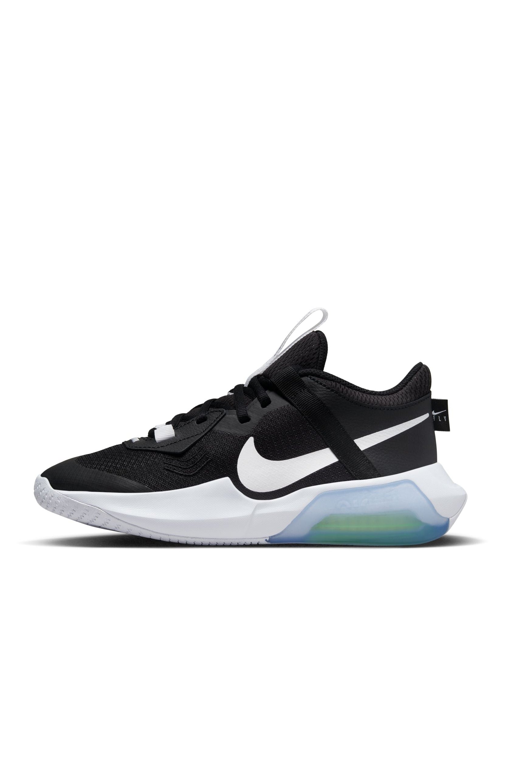 NIKE - נעלי כדורסל לנוער Air Zoom Crossover בצבע שחור ולבן - MASHBIR//365
