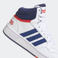 ADIDAS - נעלי כדורסל לנוער HOOPS MID 3.0 בצבע לבן וכחול - MASHBIR//365 - 6