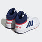 ADIDAS - נעלי כדורסל לנוער HOOPS MID 3.0 בצבע לבן וכחול - MASHBIR//365 - 3