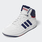 ADIDAS - נעלי כדורסל לנוער HOOPS MID 3.0 בצבע לבן וכחול - MASHBIR//365 - 5