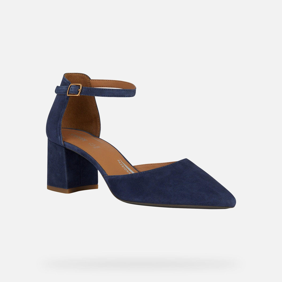 GEOX - נעלי עקב D BIGLIANA F בצבע נייבי - MASHBIR//365