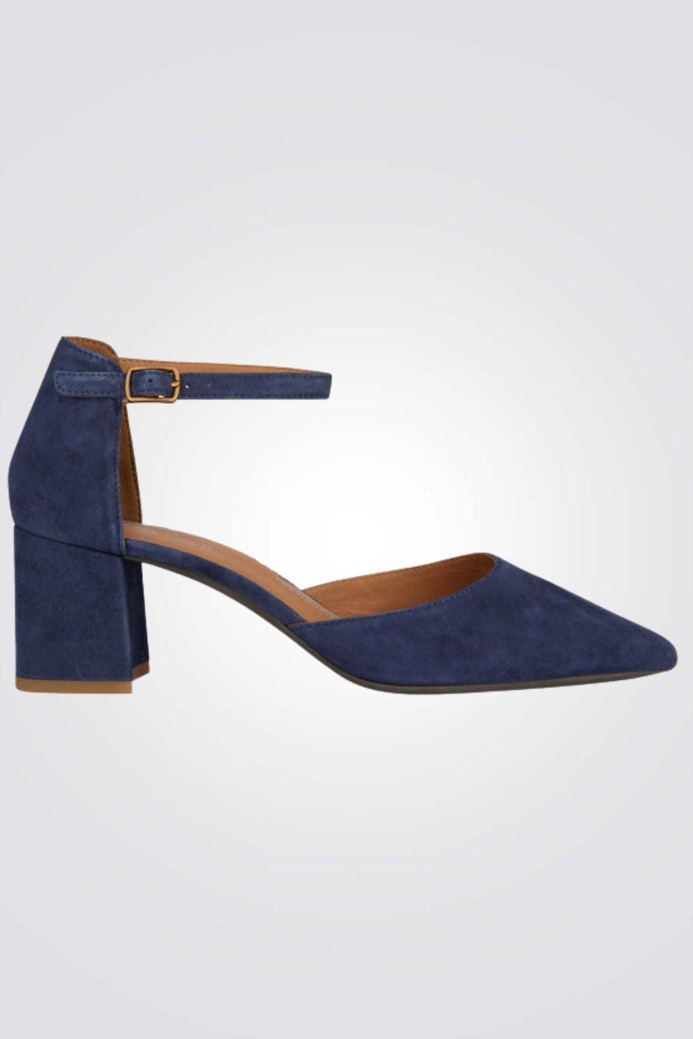 GEOX - נעלי עקב D BIGLIANA F בצבע נייבי - MASHBIR//365