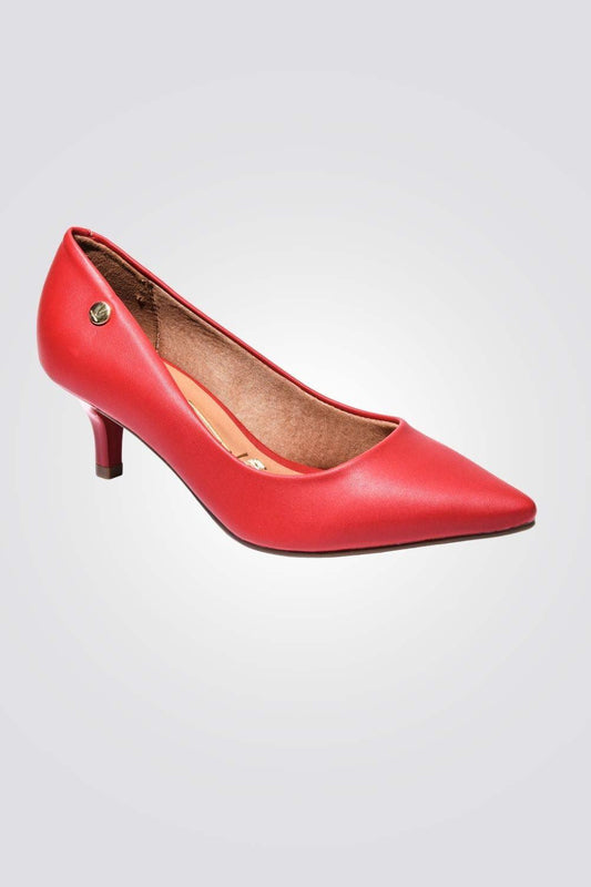 VIZZANO - נעלי עקב שפיץ בצבע אדום - MASHBIR//365