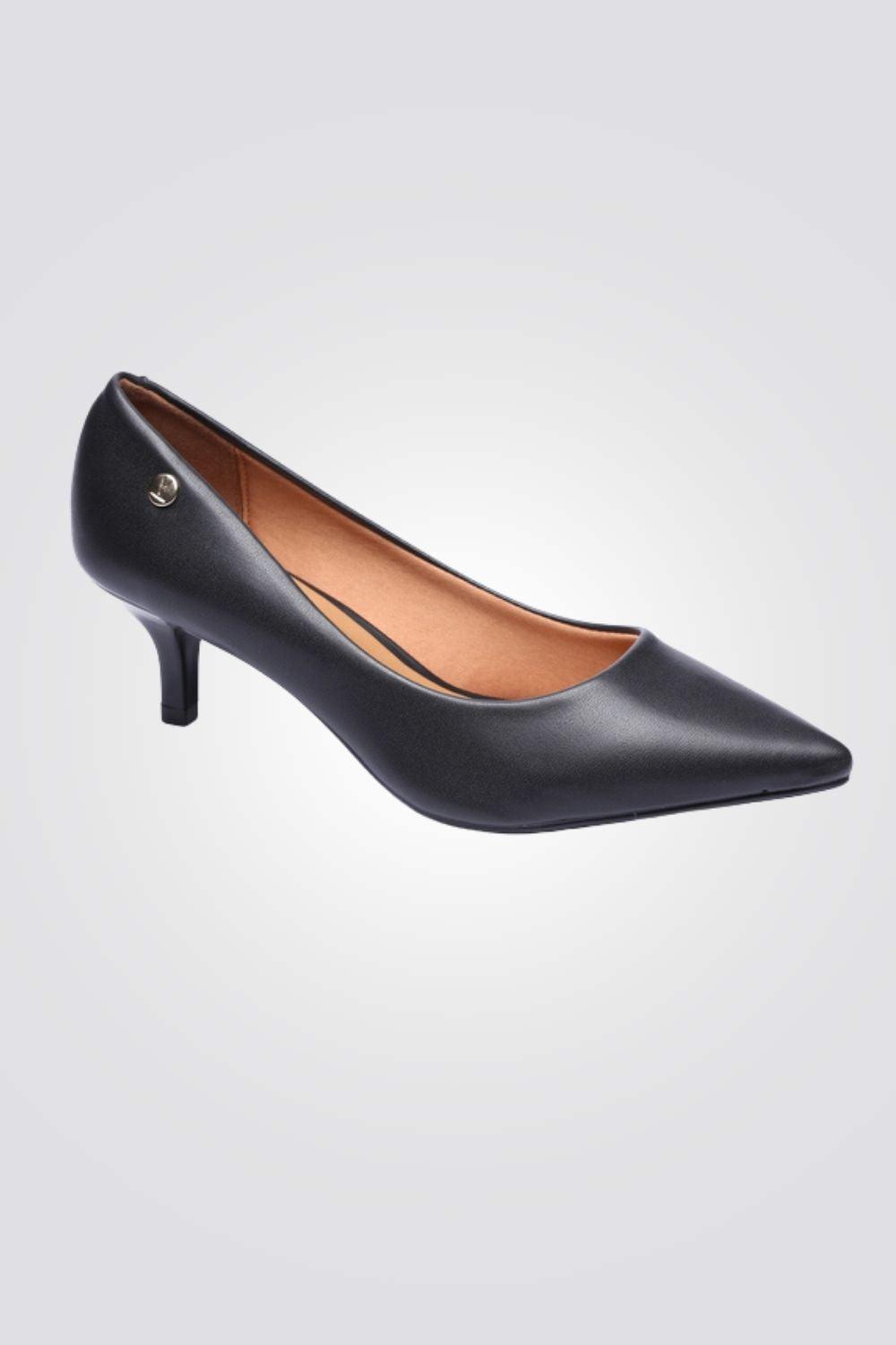 VIZZANO - נעלי עקב שפיץ בצבע שחור - MASHBIR//365