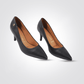 VIZZANO - נעלי עקב שפיץ בצבע שחור - MASHBIR//365 - 2