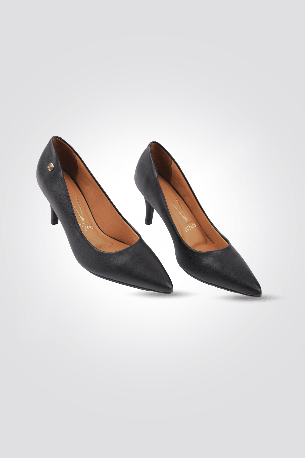 VIZZANO - נעלי עקב שפיץ בצבע שחור - MASHBIR//365