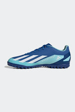 ADIDAS - נעלי קטרגל לגברים X CRAZYFAST.4 בצבע תכלת ולבן - MASHBIR//365