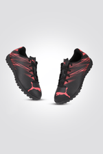 PUMA - נעלי קטרגל לילדים Attacanto בצבע שחור ואדום - MASHBIR//365