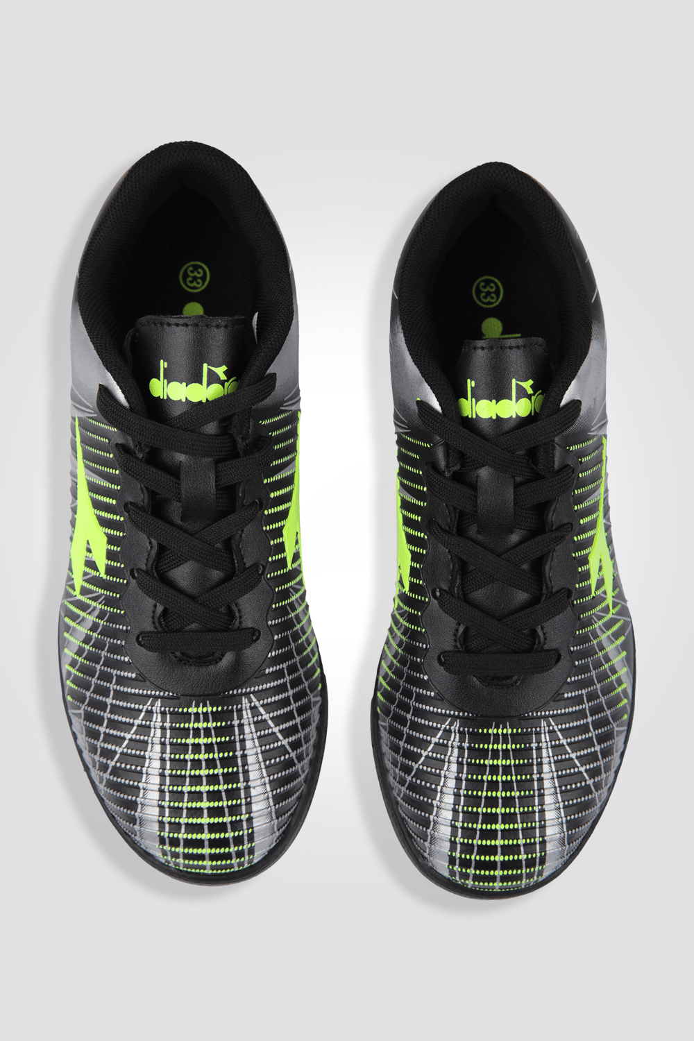 DIADORA - נעלי קטרגל לנוער דגם דנזל בצבע שחור וליים - MASHBIR//365