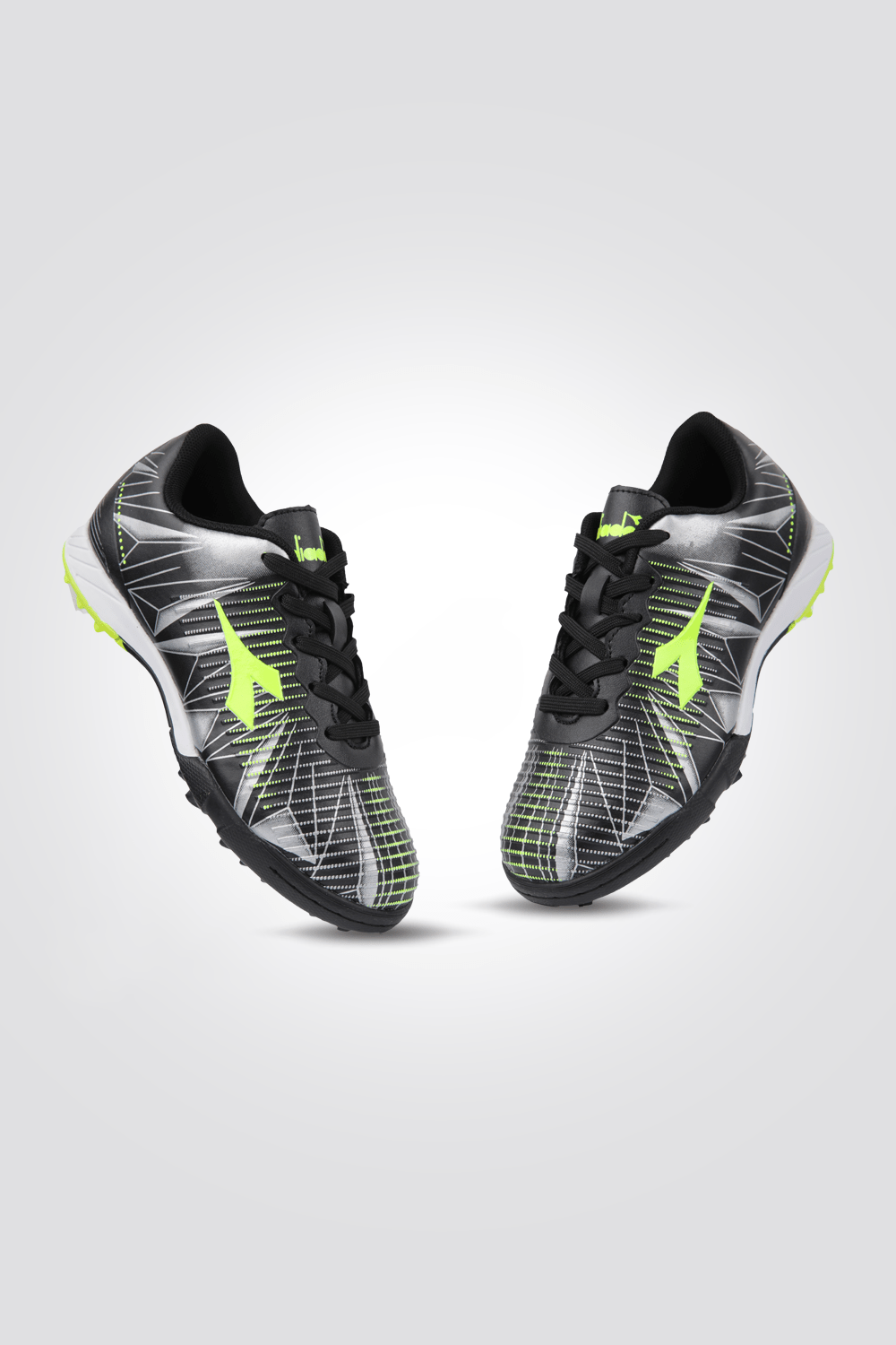 DIADORA - נעלי קטרגל לנוער דגם דנזל בצבע שחור וליים - MASHBIR//365