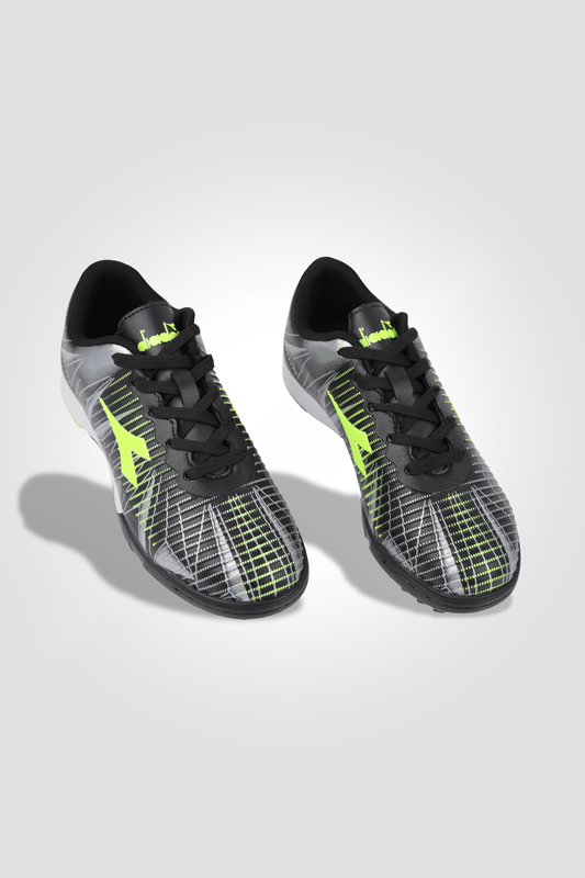 DIADORA - נעלי קטרגל לנוער דגם דנזל בצבע שחור וליים - MASHBIR//365