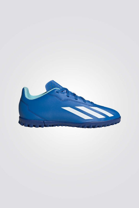 ADIDAS - נעלי קטרגל לנוער X CRAZYFAST.4 בצבע כחול - MASHBIR//365