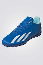 ADIDAS - נעלי קטרגל לנוער X CRAZYFAST.4 בצבע כחול - MASHBIR//365