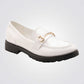 SEVENTYNINE - נעלי מוקסין לנשים דגם עמנואל בצבע לבן - MASHBIR//365 - 2