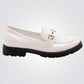 SEVENTYNINE - נעלי מוקסין לנשים דגם עמנואל בצבע לבן - MASHBIR//365 - 1
