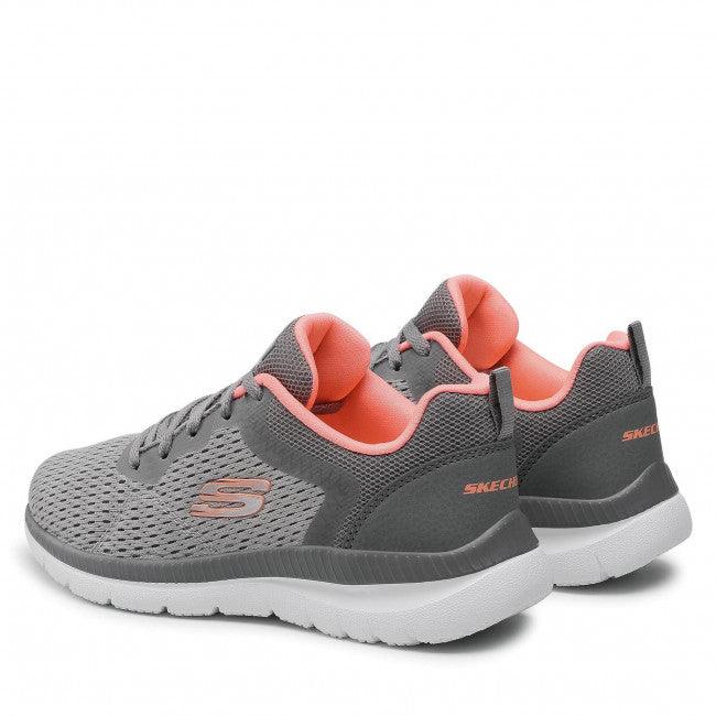 SKECHERS - נעלי ריצה לנשים Bountiful בצבע אפור - MASHBIR//365