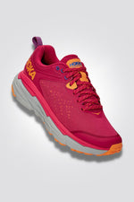 HOKA - נעלי ריצה לנשים Challenger 6 בצבע ורוד פוקסיה וכתום - MASHBIR//365