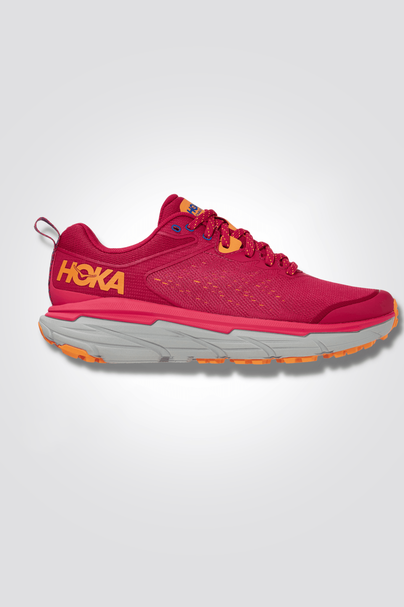 HOKA - נעלי ריצה לנשים Challenger 6 בצבע ורוד פוקסיה וכתום - MASHBIR//365