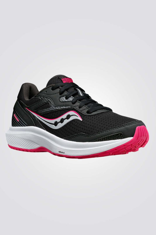 SAUCONY - נעלי ריצה לנשים COHESION 16 בצבע שחור וורוד - MASHBIR//365