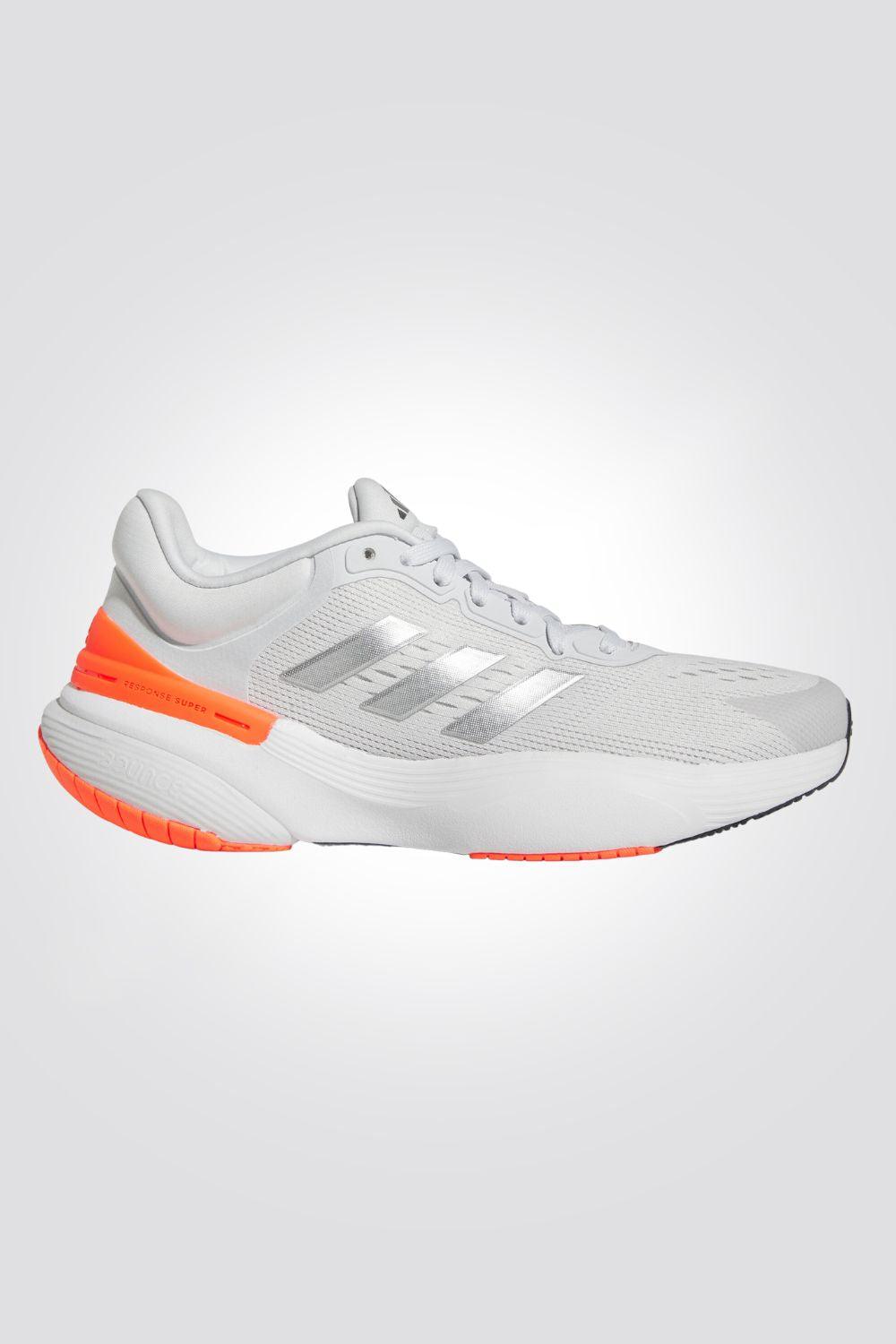 ADIDAS - נעלי ריצה לנשים RESPONSE SUPER 3.0 בצבע אפור כסף - MASHBIR//365