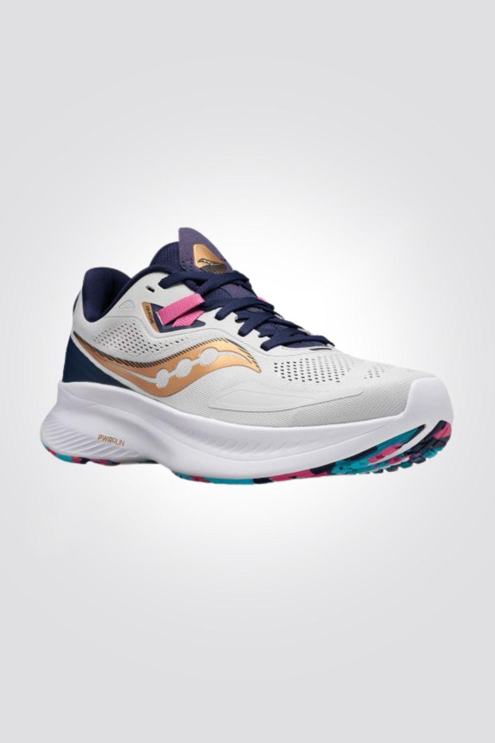 SAUCONY - נעלי ספורט GUIDE 15 לנשים בצבע לבן - MASHBIR//365
